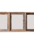 8" x 10" Gray Distressed Wood Hanging Picture Frame