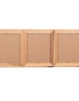 5" x 7" Gray Wood Hanging Picture Frame with Mat