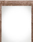11" x 14" Brown Wood Hanging Picture Frame