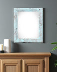 8.5" x 11" Blue Wood Hanging Picture Frame