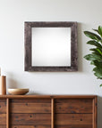 10" x 10" Black Wood Hanging Picture Frame