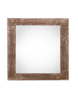8" x 8" Brown Wood Tabletop Picture Frame