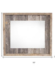 5" x 7" Gray Wood Tabletop Picture Frame