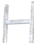 72" X 16" White Wood Hanging Dimensional Sculpture