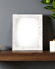 5" x 7" White Wood Tabletop Picture Frame