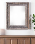 24" x 30" Gray Wood Hanging Picture Frame