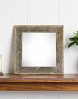 12" x 12" Gray Wood Tabletop Picture Frame