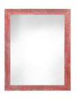 12" x 18" Red Wood Hanging Picture Frame
