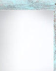 12" x 18" Blue Wood Hanging Picture Frame