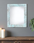 12" x 18" Blue Wood Hanging Picture Frame