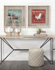 16" Ivory Upholstery Cylinder Abstract Pouf Ottoman