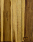 24" Brown Solid Wood Wall Mounted Accent Cabinet