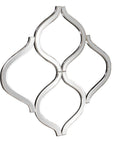Interlocking Mirrored Curved Shapes With Beveled Edge
