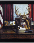 The Buck Stops Here Framed Art