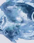 Set of Two 14" X 16" Blue Fish Wall Decor