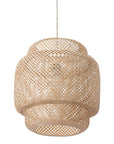 Natural Boho Weave Ceiling Lamp