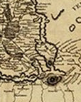 Vintage 1862 Civil War Map Unframed Print Wall Art