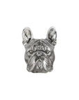 Set of Two 6" Silver Metal Dog Decorative Bookends