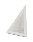 Set of Two White Marble Decorative Bookends