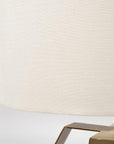 Gold Geometric Design Table Lamp