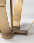 Gold Geometric Design Table Lamp