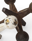 Set Of Three Iron Jack Sculptures