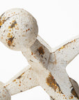 Set Of Three Iron Jack Sculptures