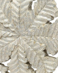 Petite Wood And Metal Floral Decor Piece