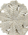 Petite Wood And Metal Floral Decor Piece