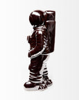 Over The Moon Silverplated Astronaut Sculpture