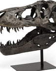 Authentic Replica T Rex Skull Sculpture