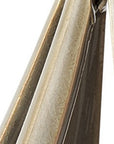 Khaki Crackle Glaze Ceramic Conical Sculpture