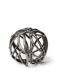 Petite Silver Metal Tree Branch Sculpture