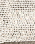 Whitewash Beaded Hanging Chandelier