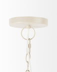 Light Brown Six Tier Hanging Chandelier