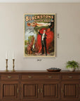 Vintage 1934 Blackstone Magic Unframed Print Wall Art