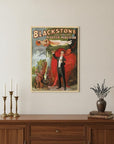 Vintage 1934 Blackstone Magic Unframed Print Wall Art