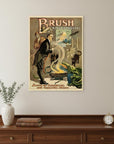 Vintage 1895 Blackstone Magic Unframed Print Wall Art