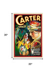 Vintage c1920sCarter Magic Poster Wall Art