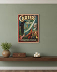 Vintage 1926 Carter Witchcraft Magic Unframed Print Wall Art