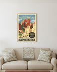 Vintage 1950s Bryce Canyon National Park Unframed Print Wall Art