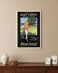 Vintage 1929 Chicago Michigan Ave Travel Unframed Print Wall Art