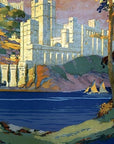 West Point New York Vintage Travel Unframed Print Wall Art