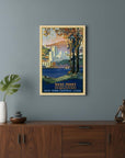 West Point New York Vintage Travel Unframed Print Wall Art