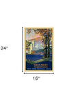West Point New York Vintage Travel Unframed Print Wall Art