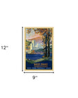 West Point New York Vintage Travel Unframed Print Wall Art