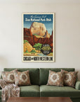 Zion National Utah Unframed Print Wall Art