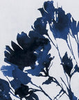 Set of Two 19" x 19" Deep Blue Sea Coral Watercolor Wall Art