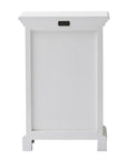 24" Solid Wood and Wood Nightstand