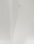 Classic White Wood Wide Six Hook Coat Rack